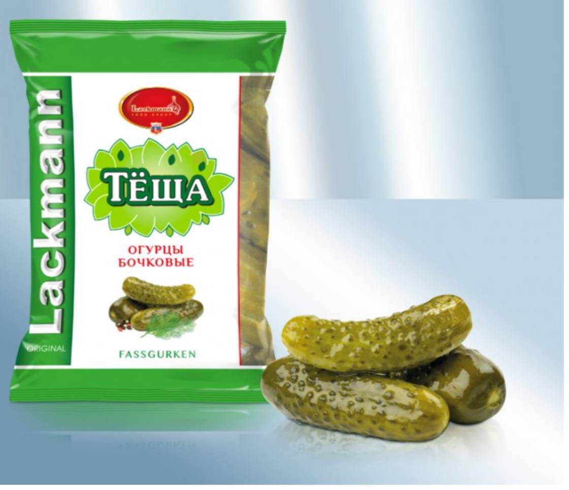 Тёща Огурцы бочковые Lackmann