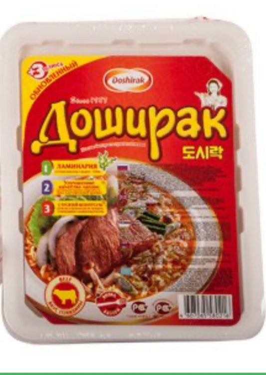 Доширак лапша со вкусом говядины