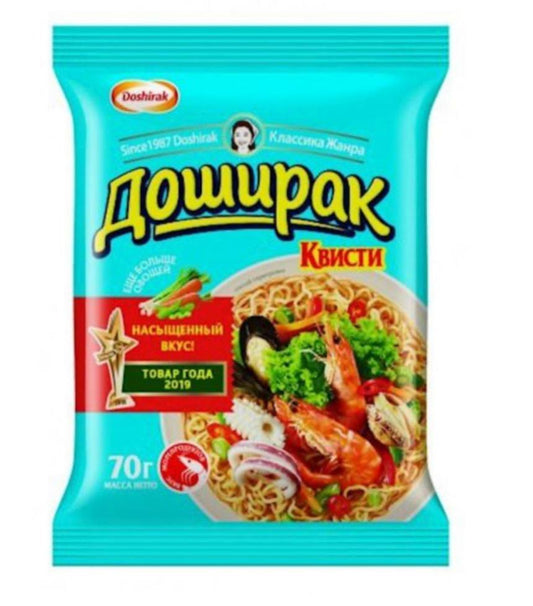 Доширак Квисти лапша со вкусом морепродуктов 70г