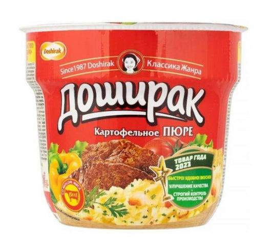 Доширак Картофельное пюре со вкусом говядины