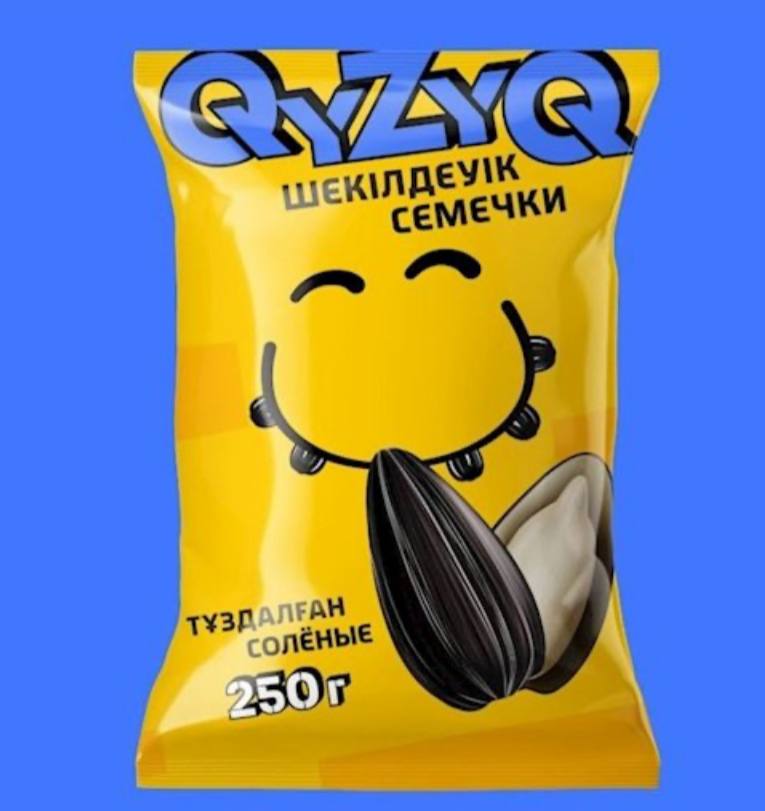 QyZyQ Семечки солёные 250г