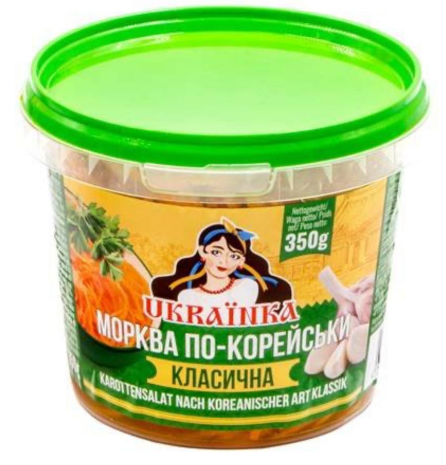 Ukrainka Морква по-корейськи 350г