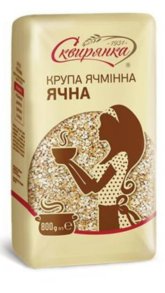 Сквирянка Крупа Ячмінна Ячна 800г